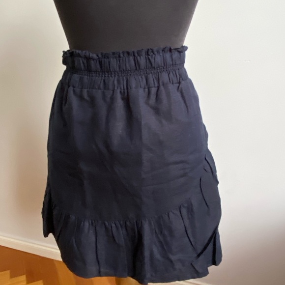 Seed Linen Mini Skirt Size 14 - Picture 2 of 14